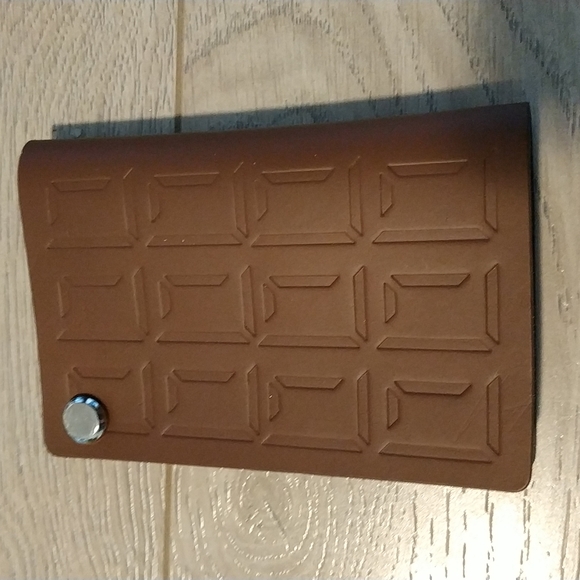 Brand New 8 slots brown leather card case holder - Picture 2 of 5
